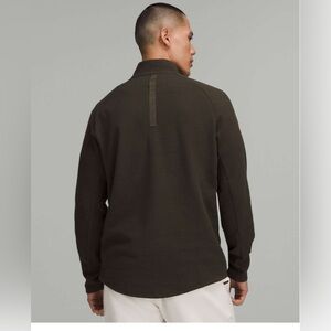 lululemon athletica Men's Zip Up Sweater - Dark Brown